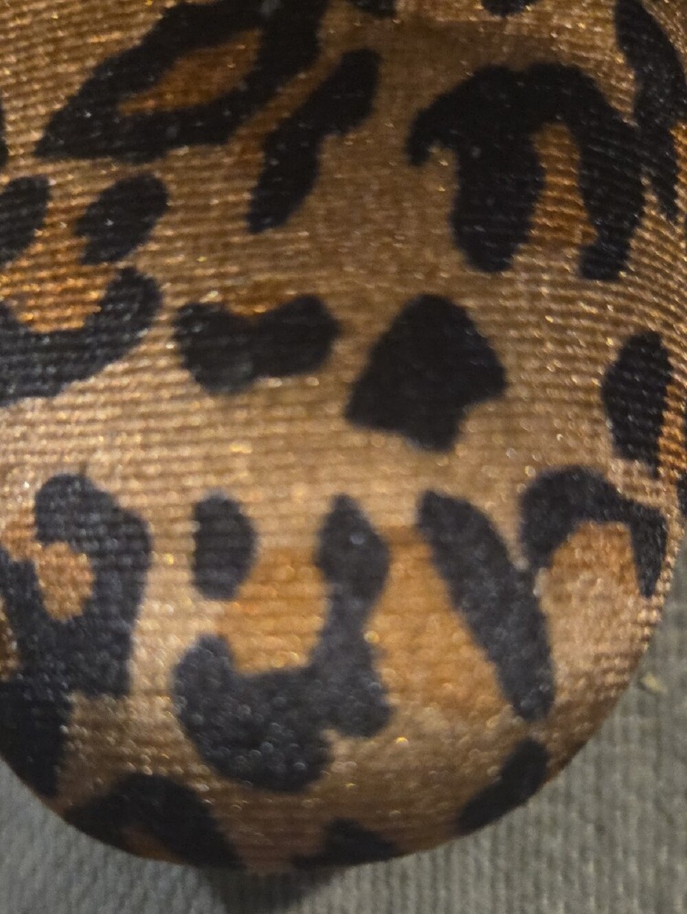 Joie Leopard-Print Mary Jane Flats in Brown and Black - Picture 6 of 6